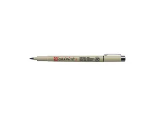Fineliner Sakura Pigma Graphic 1 1.0mm zwart - 2