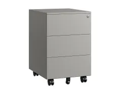 Ladeblok 3 gelijke lades Grijs