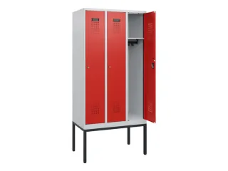 schoollocker,HxBxD 1950x900x500mm,3vak,vak B 300mm,cil.-slot - 1