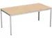 Bureau Hxbxd 720x1600x800mm Bladdecor Beuken Frame Ral7035