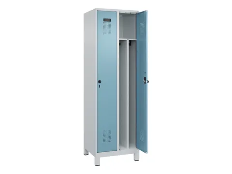 locker voor scheiding van kleding,HxBxD 1950x600x500mm,2vak