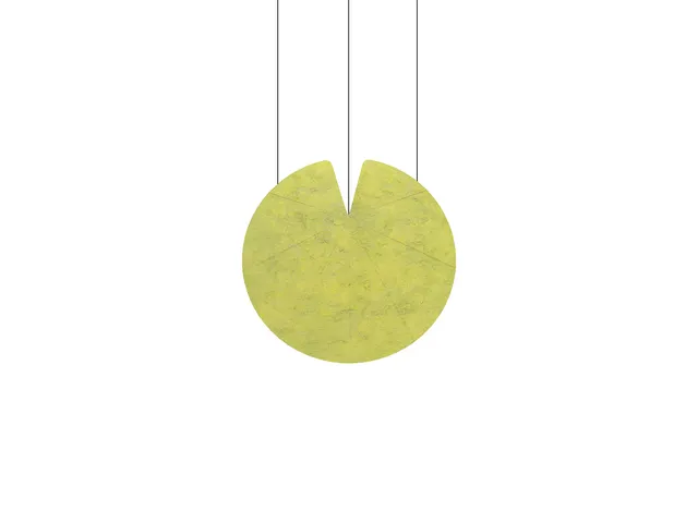 Plafondpaneel Rocada Forest 109x109 cm verticaal limegroen