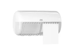 Tork 557000 T4 Toiletpapier Dispenser Elevation Twin Verticaal Wit