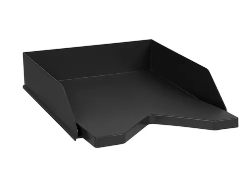 Brievenbak Quantore Zwart Stapelbaar Gerecycled A4
