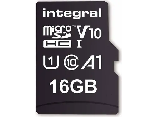 Geheugenkaart Integral microSDHC V10 16GB
