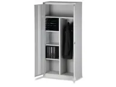 Garderobe-/-Ordnerkast Staalplaat 3 Puntsluiting Kledingstang