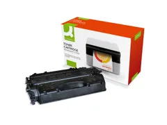 Q-connect toner 6500 pagina's HP CE505X Zwart