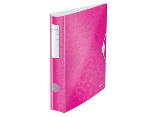 Leitz WOW Ordner Active A4 rug van 50mm, Roze