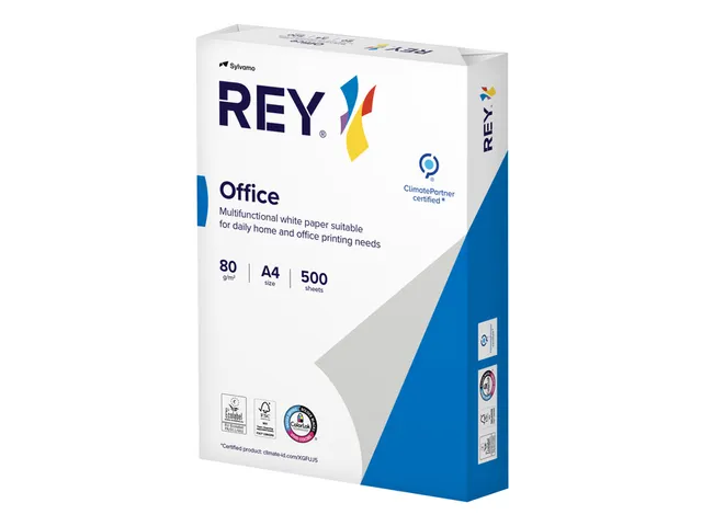 Kopieerpapier A4 Rey Office 80 Gram Halve Pallet