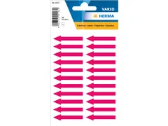 Etiket Herma 4143 38x7mm Pijlen Fluor Rood 88 stuks