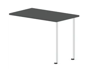 aanbouwtafel,i.h.v.,HxBxD 720-840x1000x600mm,MS-donkergrijs - 1