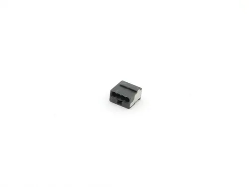 Micro-Draadconnector Voor Verdeeldozen 4-Aderig Klemmenblok, Donkergri