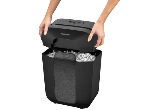 Papiervernietiger Fellowes Powershred LX45 snippers 4x37mm zwart P-4
