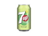 7UP Free Frisdrank, Koolzuurhoudend, 330 ml, Blik