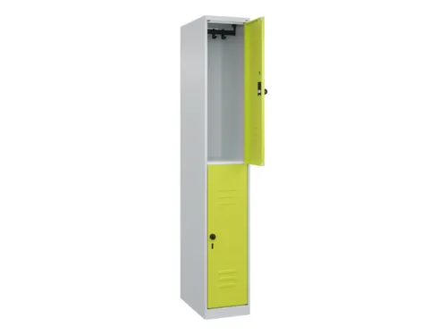 dubbeldekse locker,HxBxD 1850x300x500mm,1x2vak.,vak B 300mm