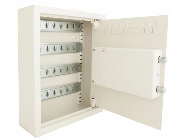 Sleutelkast Protector Keysafe 40e elektronisch cijferslot wit
