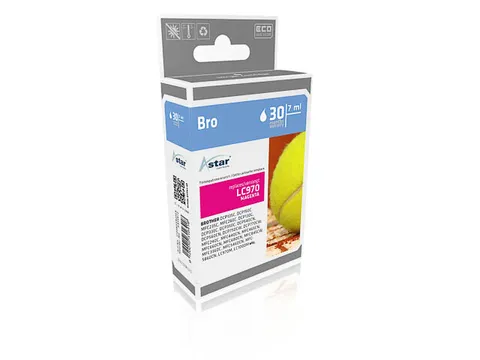 AS15972 BROTHER LC970M DCP/MFC Inkt magenta rebuilt 300pag 6,1ml