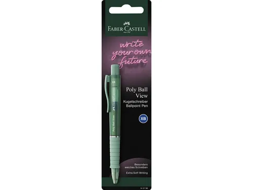 Balpen Faber-Castell Polyball View op blister