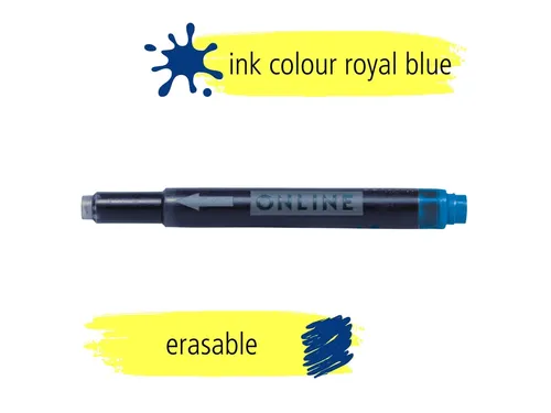 Online Vulpen Inktpatroon Kombi blauw doos à 5 stuks