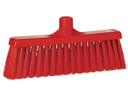 Hygiene 3166-4 veger met rechte nek medium vezels rood 310mm