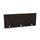 opzetpaneel,v. bureau,aanbouw achter,B 1400mm,CC-zwart,BN2036-bruin