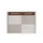 Menoor In-Uit bord 10 namen Aluminium Aanwezig/Afwezig donker Houtlook