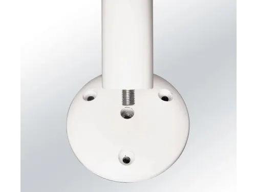 Afzetpaal Om In Te Draaien Ronde Buis D 60Mm H 1 03M Wit/rood