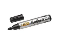 Viltstift Bic 2000 rond zwart 1.7mm