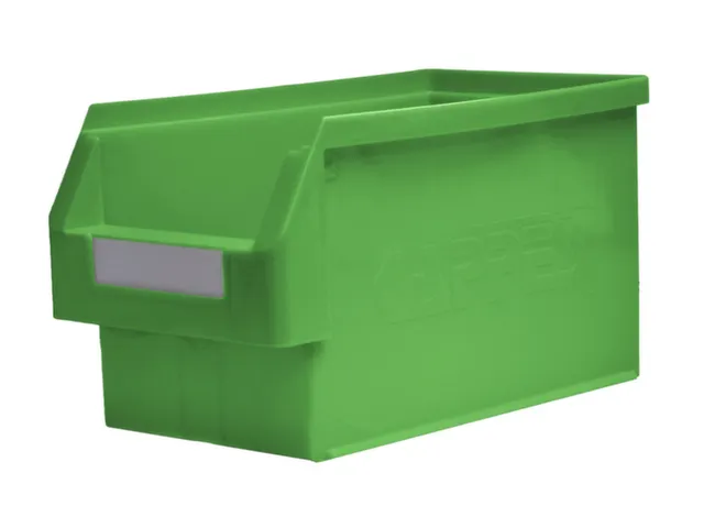 Magazijnbakken Pe Hxbxd 200X200X350/300Mm Groen