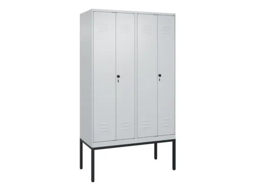 locker voor scheiding van kleding,HxBxD 2120x1200x500mm,4vak