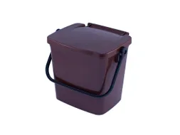 Afvalemmer Minimax Rechthoekig 5 Liter Bruin