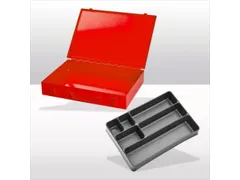 assortimentskoffer,HxBxD 50x335x240mm,6vakken