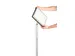 Vloerstandaard info stand outdoor A4 grijs