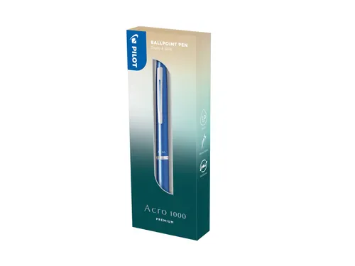 Balpen Pilot Acro 1000 medium assorti Display