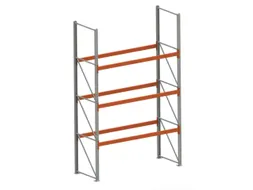Palletstelling Basisveld 4400x2700x1100mm Draagverm 800kg