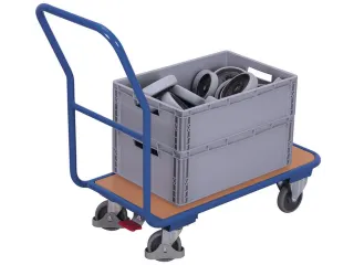 Platformwagen Staalbuis 200kg Laadvlak Lxb 1040x600mm Beuken - 4