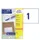 Etiket Avery Zweckform 6135 210x148mm A5 wit 200 stuks