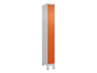 locker,HxBxD 1950x250x500mm,1vak,vak B 250mm,cil.-slot,voeten - 1