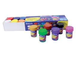 Plakkaatverf Pelikan 20ml assorti doos à 12 potjes