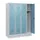 schoollocker,HxBxD 1630x1200x500mm,4vak,vak B 300mm,cil.-slot,sokkel