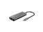 Adapter Trust Dalyx 6-in-1 USB-C multipoort grijs