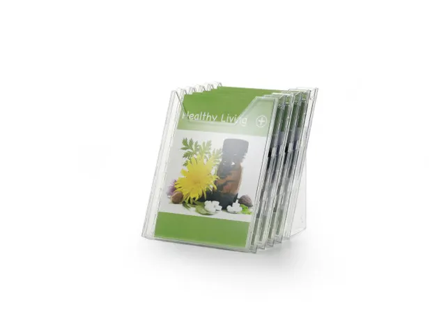 Wandfolderhouder COMBIBOXX A4 set XL Transparant