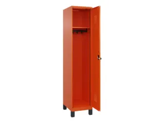 locker,HxBxD 1950x400x500mm,1vak,vak B 400mm,draaigrendel,voeten - 2