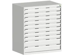 ladekast,HxBxD 1200x1050x650mm,10lade(n),lade voor normale belastingen