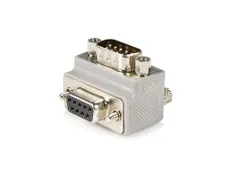Adaptateur série DB9 vers DB9 à angle droit type 1 M/F