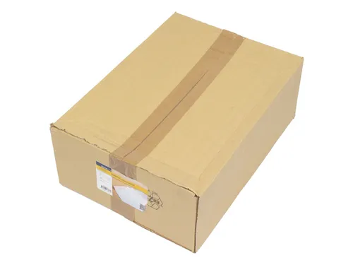 Envelop Raadhuis 262x371 Eb4 Bordrug Wit Kraft 120gr 100st. Plakstrip