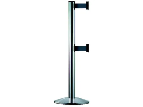 Afzetsysteem Chroom 1000x70mm 2 Afzetbanden Bandkleur Groen