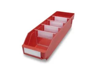 Stellingbakken Pp Hxbxd 95X120X400Mm Rood - 1