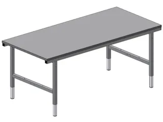 Tafel Voor Paktafelsysteem 2000 690-960x2000x920mm - 6