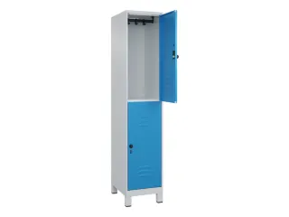 dubbeldekse locker,HxBxD 1950x400x500mm,1x2vak.,vak B 400mm - 2